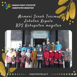 Memori Serah Terima Jabatan BPS Kabupaten Magetan