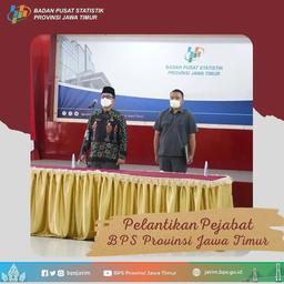 Pelantikan Pejabat BPS Provinsi Jawa Timur