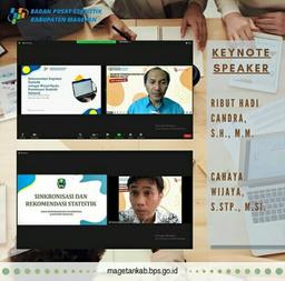 Webinar Mekanisme Rekomendasi Kegiatan Statistik Sektoral Kabupaten Magetan