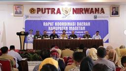 Rapat Kordinasi Daerah Kabupaten Magetan Sensus Penduduk 2020